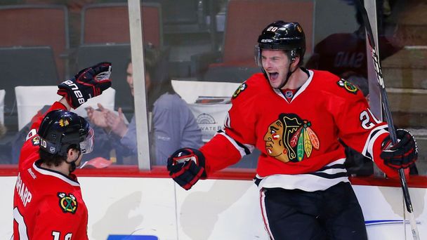 NHL - Radost hokejistů Chicaga