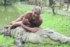 Video: Kamarádím s krokodýlem, říká rybář