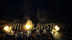 Derby Slavia-Sparta: fanoušci Sparty