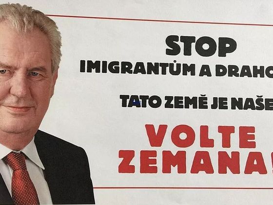 Další dárci s vazbami na obchody Zemanových mužů Inzerát zadaný podporovateli Miloše Zemana.