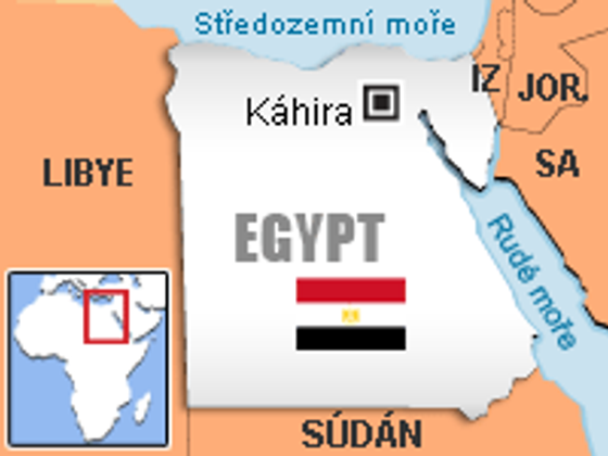Proč je Egypt tak důležitý? Mapa - Egypt