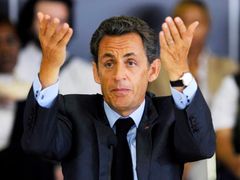 Současný francouzský prezident Nicolas Sarkozy. 