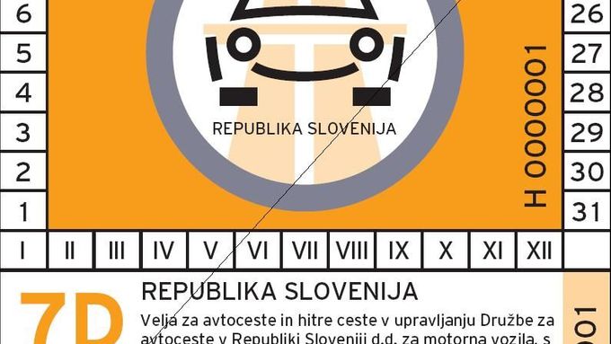 Slovinská novinka: Od 1. července 2009 platí sedmidenní viněta