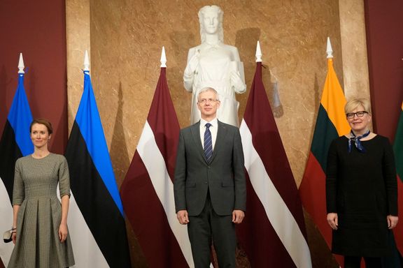 Premiérky a premiér pobaltských zemí na společném jednání.