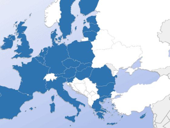 V souvislostech EU mapa