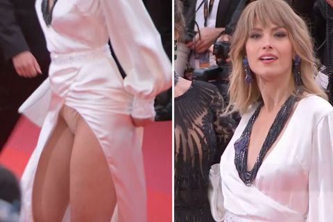 Topmodelka Petra Němcová ukázala v Cannes spodní kalhotky: Zradily ji šaty