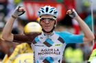 Bardet přivezl Francouzům první vítězství. 19. etapu Tour poznamenaly pády, k zemi šel i Froome