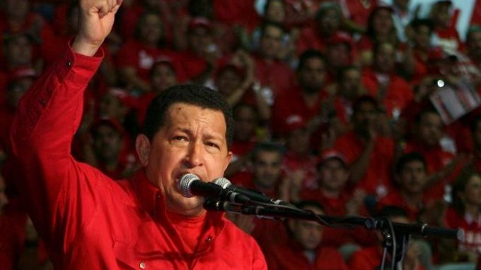 Hugo Chávez v neděli promluvil na sjezdu Venezuelské socialistické strany (PSUV)
