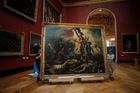Eugène Delacroix: Svoboda vede lid na barikády, Louvre