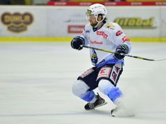 Ondřej Machala v dresu Kladna ve finále první ligy (2021)