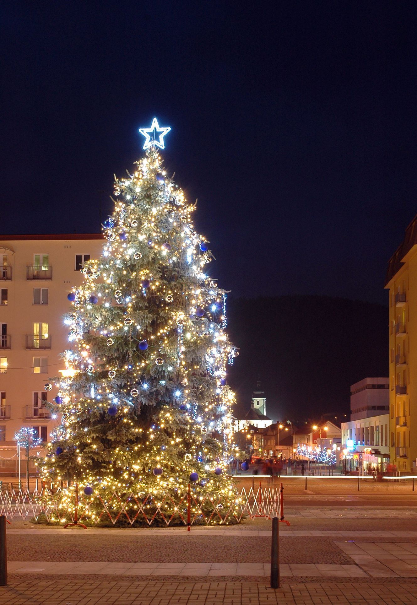 Vánoční stromy - Blansko