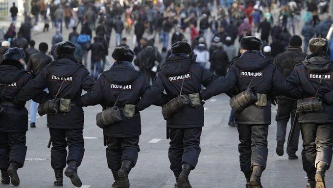 Ruská policie, ilustrační foto.