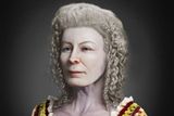 Rekonstrukce podoby tváře hraběnky Magdaleny Grambové.