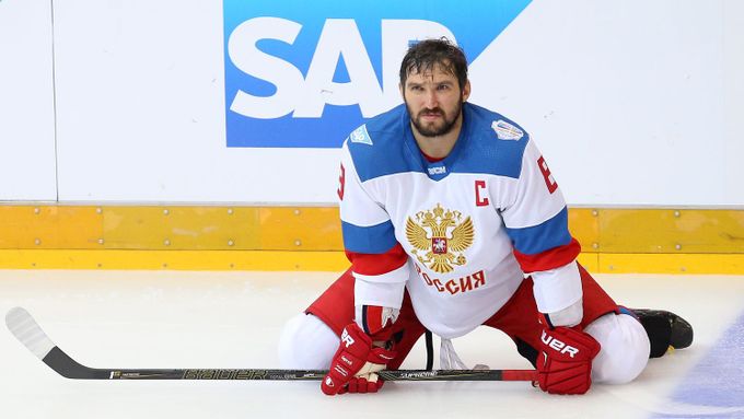 Alexander Ovečkin povede Rusy za úspěchem na Světovém poháru.