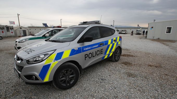 Čeští policisté v Makedonii.