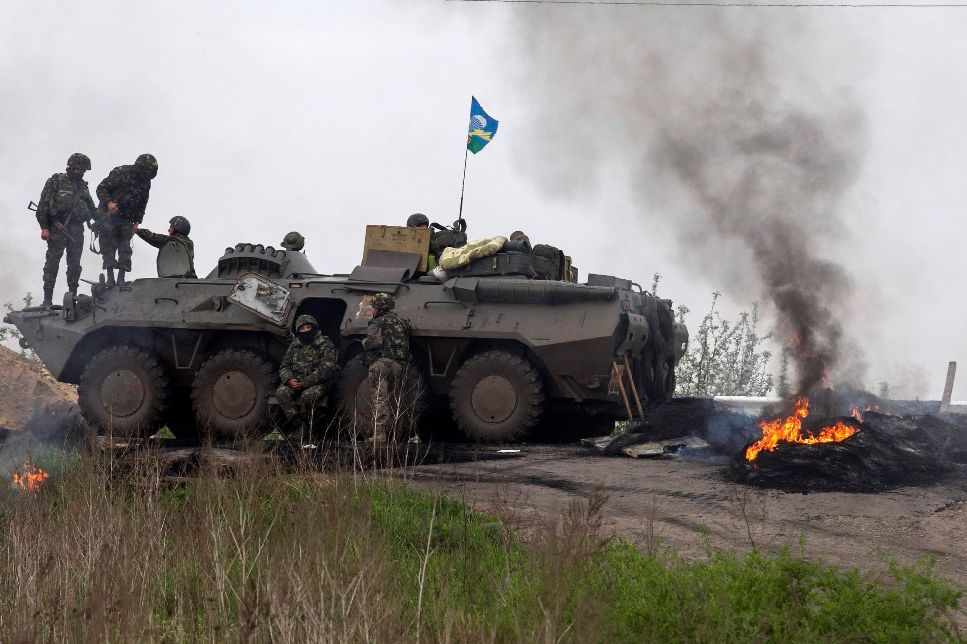Ukrajina - Slavjansk - armáda