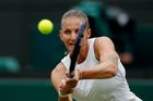 Karolína Plíšková ve čtvrtfinále Wimbledonu 2021