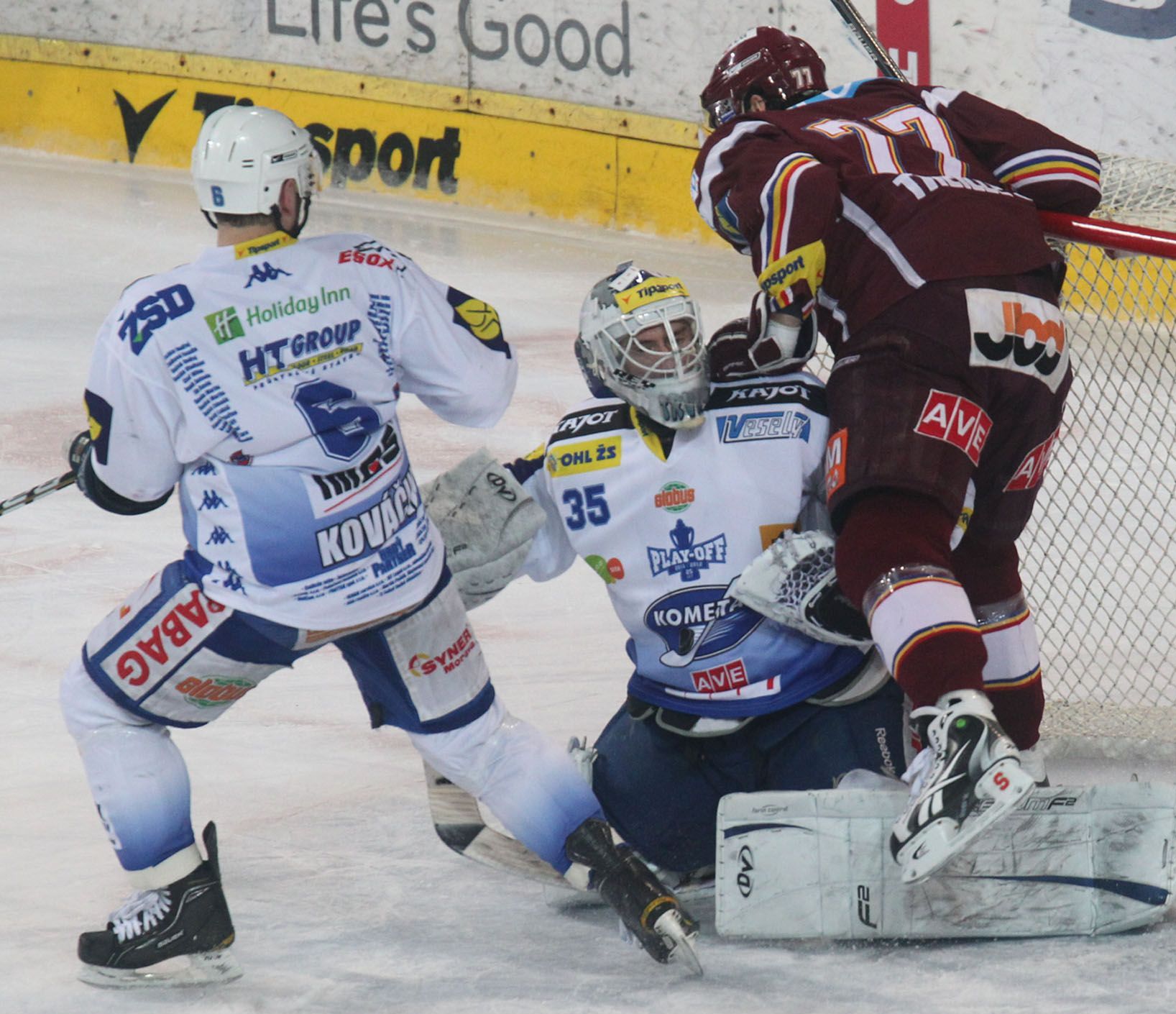 Sparta - Brno (Trvaj, Kováčik, S. Treille)