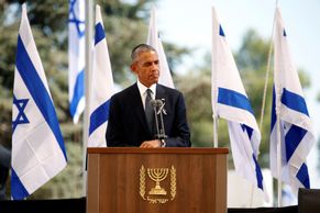 Foto: Éra velikánů skončila, na pohřbu se Peresovi klaněli Izraelci, Palestinci i Obama