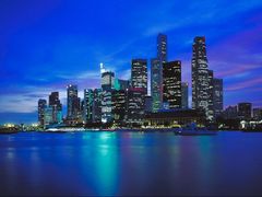 podvečerní Singapur