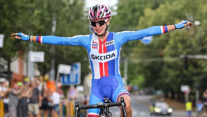 Nikola Nosková patří mezi české naděje na cyklistickém mistrovství světa.
