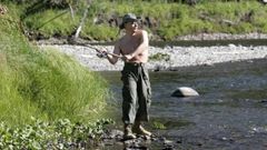 Putin rybaří