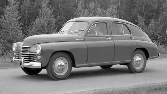 GAZ M20 Poběda byl prvním novým sovětským automobilem po druhé světové válce.