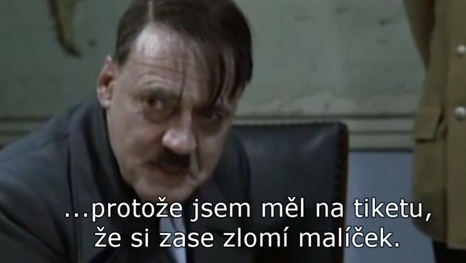 Podívejte se, jak Adolf Hitler v parodickém videu komentuje dění na MS v hokeji 2015