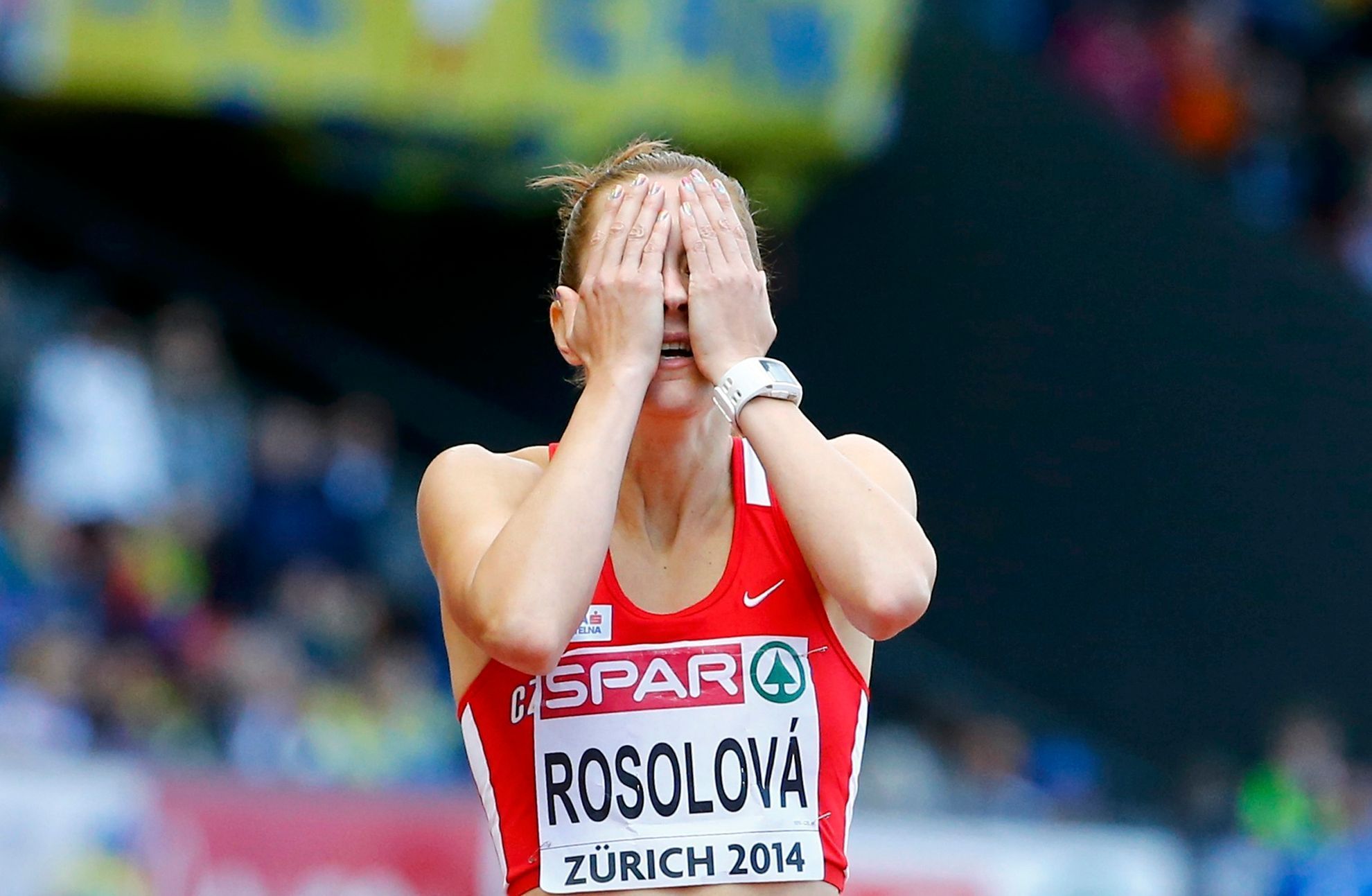 ME v atletice 2014, 400 m př.: Denisa Rosolová