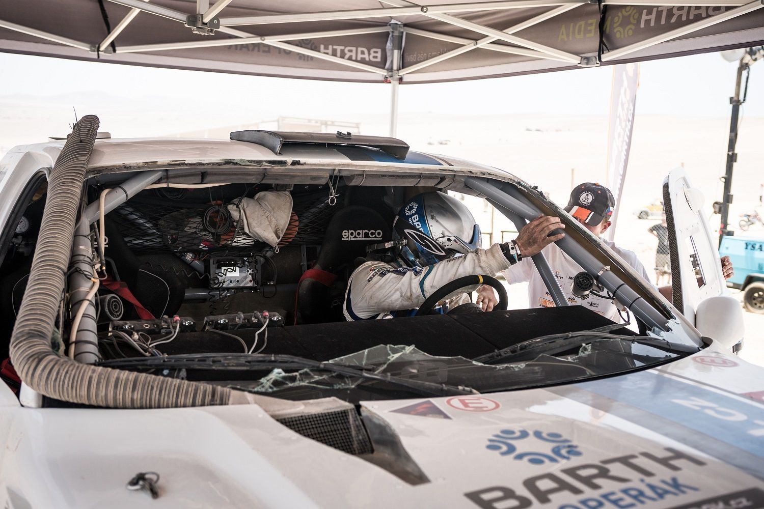Rallye Dakar 2018, 2. etapa: Boris Vaculík, Ford