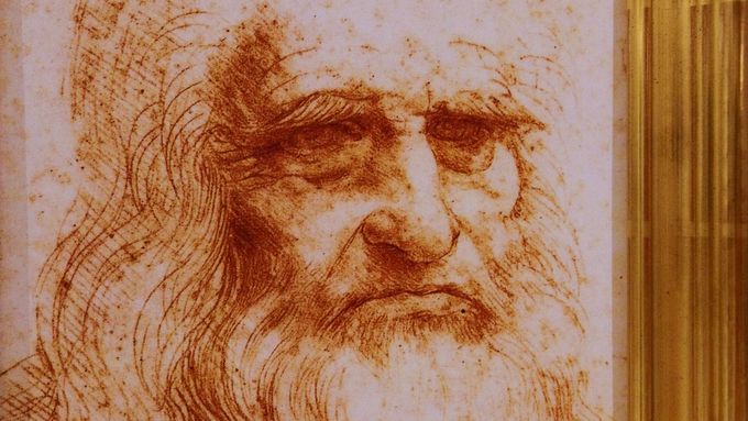 autoportrét Leonarda da Vinci