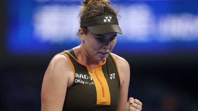 Linda Nosková na turnaji v Pekingu