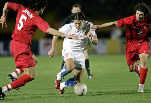 Kariéra Milana Baroše: v zápase proti Turecku (2006)
