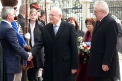 Gašparovič zamíří do Česka naposledy jako prezident