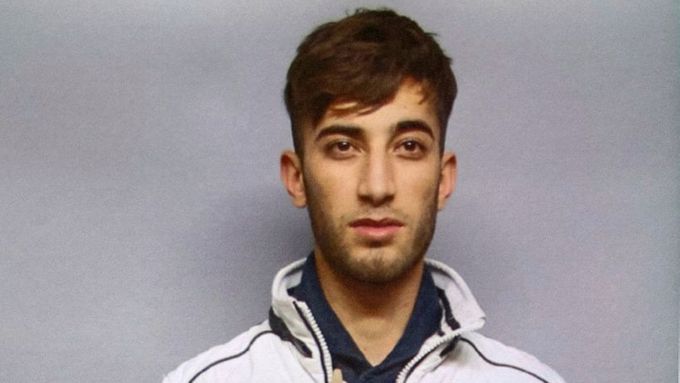 Dvacetiletý Iráčan Alí Bašár, hlavní podezřelý z vraždy mladé Susanny.