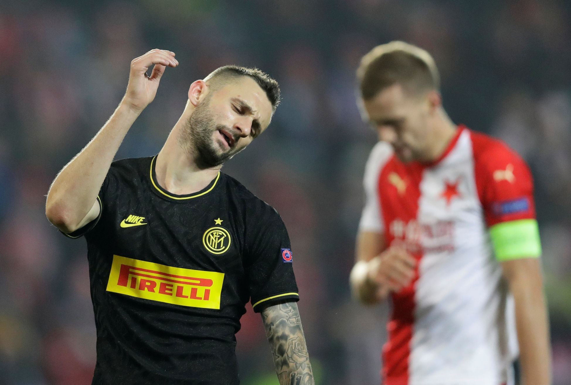 Slavia vs. Inter Milán v Lize mistrů 2019-20