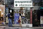 V Řecku docházejí léky. Hrozí, že se zcela zastaví dodávky