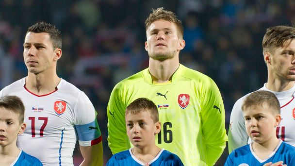 Slovensko-ČR: Marek Suchý (17), Tomáš Vaclík (16), Václav Kadlec