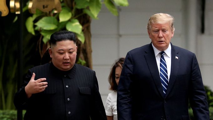 Kim Čong-un a Donald Trump.
