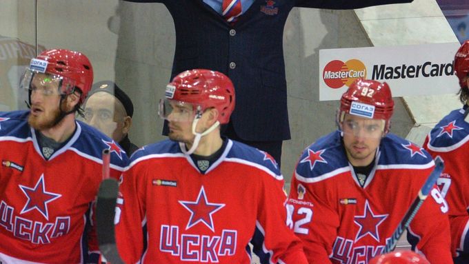 Hokejisté CSKA Moskva.