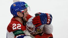 Češi slaví vítězství v zápase MS 2024 Česko - Finsko