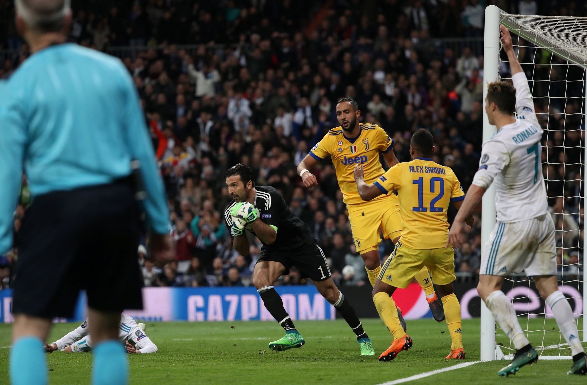 fotbal, Liga mistrů 2017/2018, Real Madrid - Juventus Turín