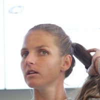 Karolína Plíšková Petra Černošková a Karolína Plíšková (2018)