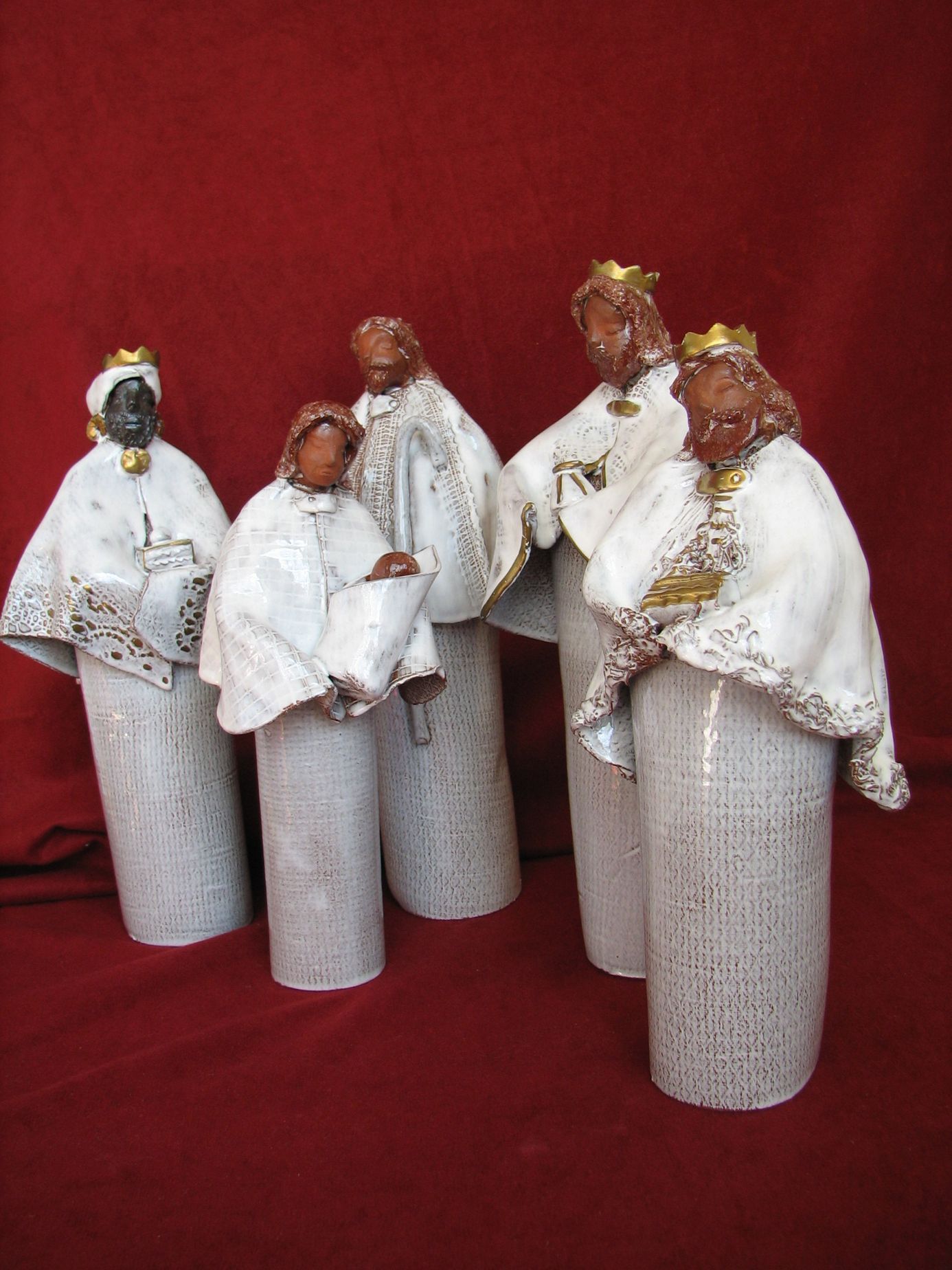 Betlémy - glazovaná keramika