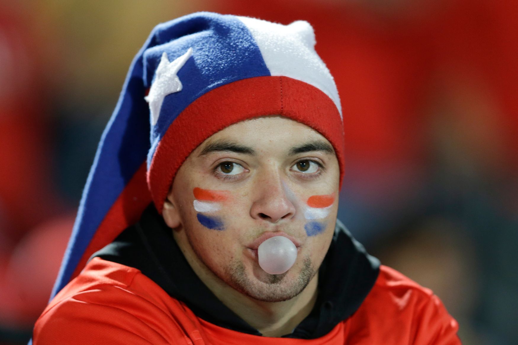 Fanoušci na Copa América 2015: fanoušek Chile
