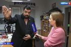 Ruská televize přijela za Novotným. „Vlasovce má za hrdiny a ani se nečervená“