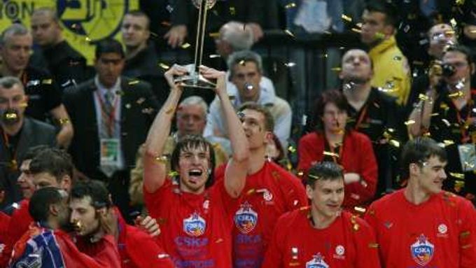V roce 2006 se finále Euroligy odehrálo v Praze. Slavili hráči CSKA Moskva.