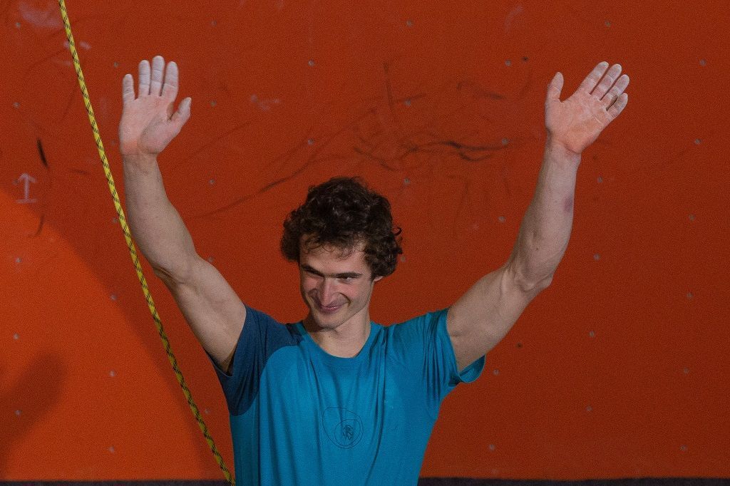 Mistrovství ČR v lezení na obtížnost 2018 (Adam Ondra)