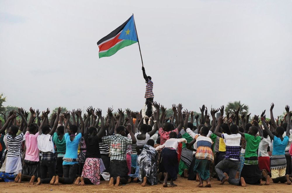 Obyvatelé Jižního Súdánu oslavují samostatnost