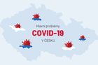 Hlavní problémy covid-19 v Česku